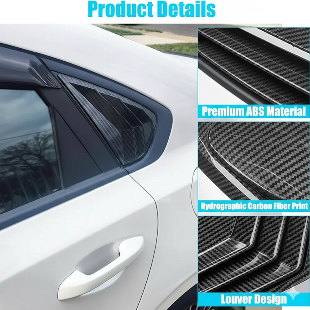 شراعة خلفية كربون فيبر 2 قطعة للسيارة كيا سيراتو K3